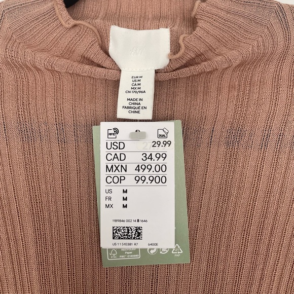 H&M long sleeve top - M - Picture 4 of 4